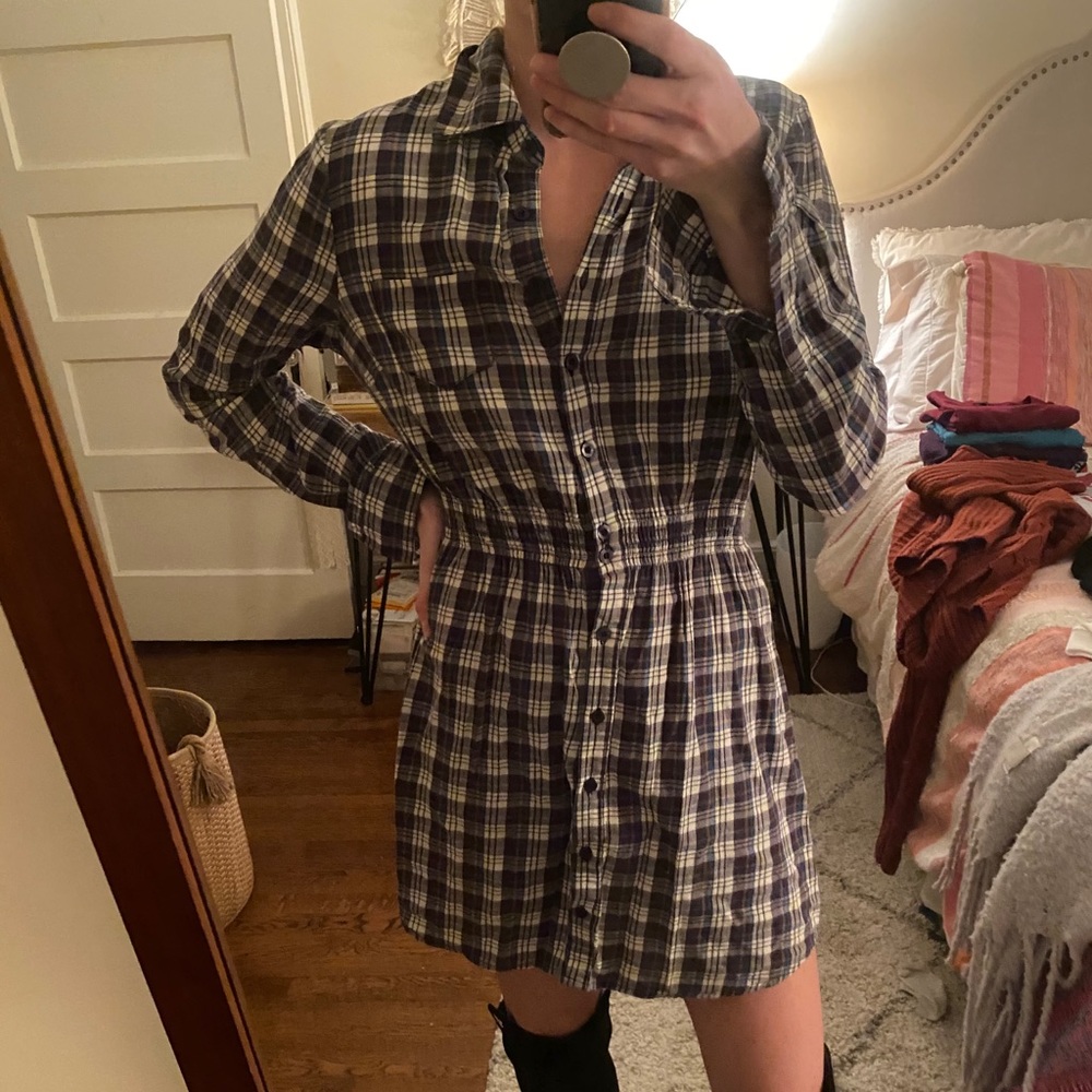 Plaid dress